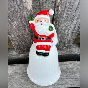 Japan santa clause christmas bell home decor vintage 4.2”